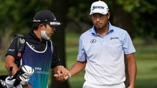 松山、10秒後の奇跡　“時間差バーディー”に米再脚光「神の仕業」「OKなんだよ…ね」