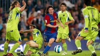 【メッシとバルセロナ】vol.6 マラドーナを彷彿、伝説の5人抜きゴール/ 2007年4月18日