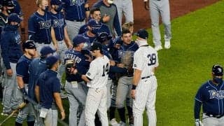 【MLB】頭部への162キロで遺恨　一触即発の睨み合い、レイズ指揮官は“報復予告”？