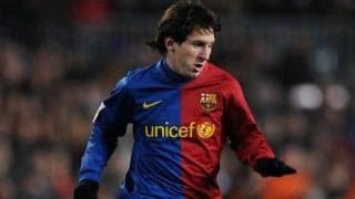 【メッシとバルセロナ】vol.8 バルセロナのリーガ通算5000ゴールはメッシの右足から！/ 2009年2月1日