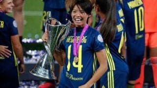 女子CL決勝で豪快弾のなでしこDF熊谷紗希が女子CLオールスターに選出！