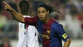 今日は何の日！9月3日は、世紀のファンタジスタ、ロナウジーニョがバルセロナデビュー戦でいきなりのスーパーゴール/2003年