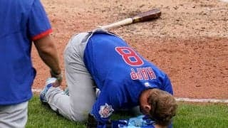 【MLB】カブス絶好調男がファウル右目直撃のアクシデント　ファン心配「無事でいてくれ」