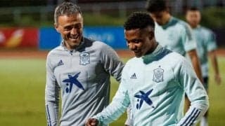 スペイン代表監督L・エンリケ、デビューの4選手を評価「アンスは特別で異質」