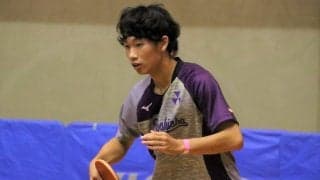 男子・同志社大、ルーキーが躍動　昨秋2位の関西学院大下す＜関西学生卓球リーグ1部＞