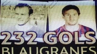 【メッシとバルセロナ】vol.14 バルセロナ歴代トップの233ゴール目に自身のハットトリックで華を添える/2012年3月20日