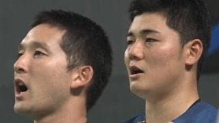 「もう一緒に歌うしかないと悟った」日ハム杉谷の国歌“熱唱”に参戦した清宮にファン爆笑