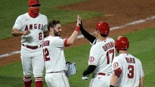 【MLB】大谷翔平、延長11回メジャー初のサヨナラ打に指揮官興奮　「闘い続けている彼を称賛する」