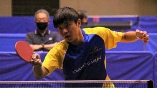 関学大・大西尚弥、主将の責任感「勝って笑顔で終わりたい」＜関西学生卓球リーグ・男子1部＞