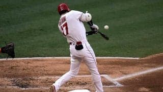 【MLB】大谷翔平、第1打席で先制タイムリー　気温42.8度の酷暑で左前適時打、二盗も記録