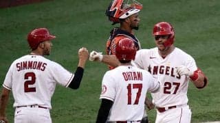 【MLB】トラウト、球団新記録の通算300本塁打　メジャー最速で300発＆200盗塁に到達