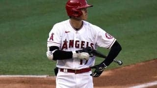 【MLB】大谷翔平、1試合目は左前適時打で3打数1安打　Wヘッダー2試合目はスタメン外れる