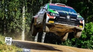 WRCエストニア：WRC3部門はオリバー・ソルベルグがトップ