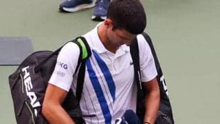  失格ジョコ謝罪「申し訳ない」 