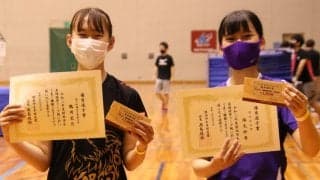 関西学生卓球リーグ閉幕　通算25勝以上の特別賞や優秀選手賞など受賞者表彰