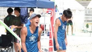 ビーチインカレ/男子は日本体大,女子は産能大が優勝