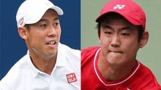  錦織/西岡 初戦は第1シード 