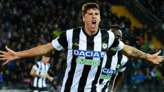 ウディネーゼのクロアチア人FWペリカが降格ワトフォードに移籍