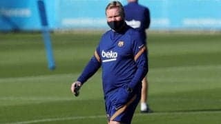 バルサ監督クーマン、メッシとの再会に「とても幸せ」