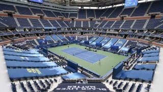 「全米オープン」アーサー・アッシュ・スタジアムのスイートルームを選手用スペースに