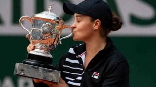 昨年の優勝者で世界1位のバーティ、全仏OP欠場を表明