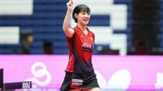 卓球ドリームマッチ 長﨑美柚が故障欠場の平野美宇に代わって出場