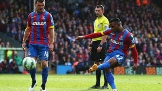 パレス時代のパンチェオンが味方との連携でユナイテッドゴールを陥れる【ビューティフル・フリーキック】