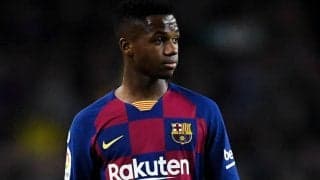 ファティが練習中に右腰を負傷…12日の親善試合はパス