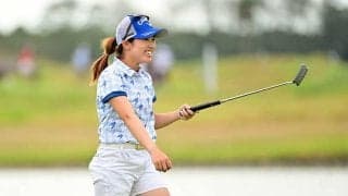 20歳西村優菜、初Vへ単独首位　プラチナ世代一番乗りなるか「緊張するけど楽しむ」