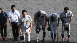 【硬式野球部】粘りを見せるも投手戦を落とす