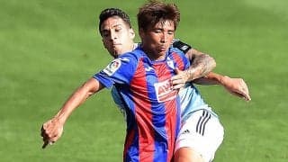 乾先発も終盤に10人となったエイバルの今季初戦はゴールレスドロー《ラ・リーガ》