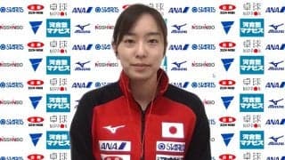 【卓球】日本代表男子vs女子 石川佳純「勝ちに行く。全員と対戦してみたい」オールスタードリームマッチ