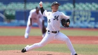 ロッテ・美馬学が移籍1年目から投手陣の柱に！気迫の投球で日本一を目指す