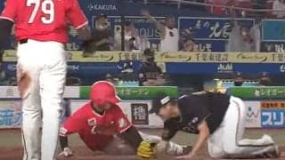 「和田くん足速っ」ロッテの“走者一掃左前打”2連発、新星の神足にファン驚愕