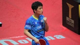 【速報】強化された張本のバックで日本代表選抜先制＜オールスタードリームマッチ＞