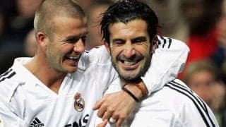 銀河系軍団のフィーゴが決めたえげつないホップのミドルシュート【インクレディブル・ゴールズ】