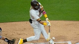 【MLB】豪快空振りでバット消失!?　21歳MVP候補のハプニングに米驚愕「無観客で良かった」