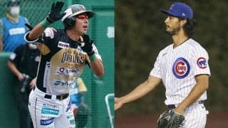 川崎宗則の独立Lデビュー初球の衝撃弾　ダルビッシュも反応「さすがムネさん！」