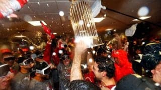 【MLB】新型コロナ禍でシャンパンファイト禁止へ　米メディア「祝福を禁止に」