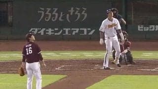 「飛距離バケモン」「桁違い」　オリ杉本、夜空に消えた特大1号にファン呆然