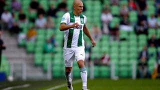 現役復帰戦で負傷のロッベン、軽傷に胸を撫で下ろす