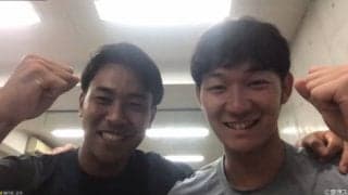 【野球】秋季リーグ戦開幕前インタビュー④　瀬戸純選手×正木智也選手　～攻撃の要となる塾高コンビ～