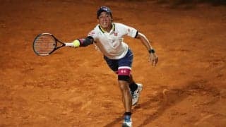 【速報】錦織が第1セットを落とす。18歳新星のムゼッティとの2回戦