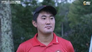 金谷拓実「自分らしいプレーを」　ローアマ獲得に向け暫定57位タイと上々の滑り出し