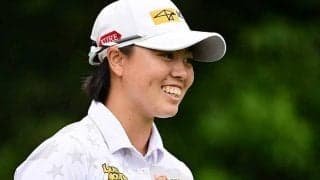 19歳笹生優花は4アンダー10位　同組の上田桃子から刺激「我慢するゴルフがすごい」