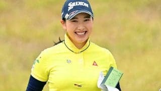 小祝さくら、3アンダーにも「もう少しいけた」　予選通過なら黄金世代で初の2億円突破
