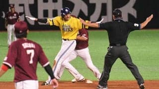 「光のような足」「どこまで超人」鷹・柳田の超速ギアチェンジ走塁にファン驚愕