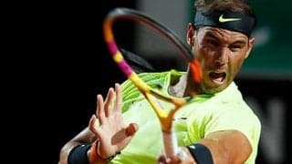  8強ナダル 次戦はシュワルツマン 