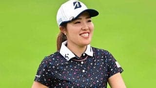 20歳古江彩佳、「67」で首位浮上　“プラチナ世代”プロ初Vへ「楽しむのが一番大事」