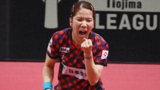 昨季TリーグMVPの森さくら、強烈両ハンドで石川佳純に激勝！【卓球 ドリームマッチ】